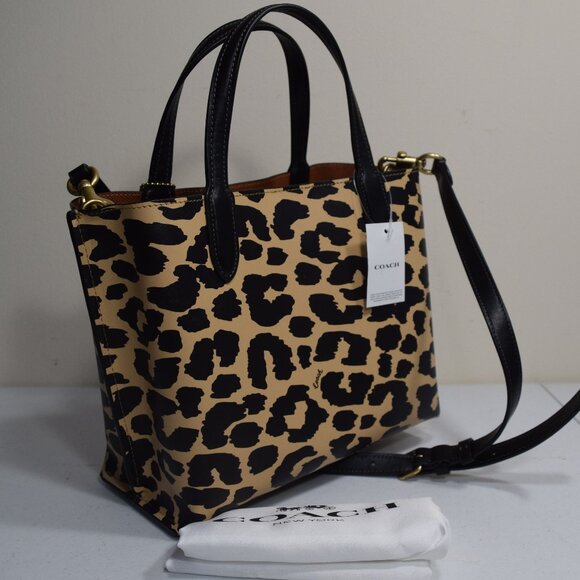 Coach Leopard Willow Tote 24 - Picture 8 of 12